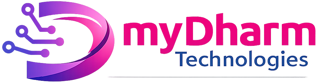 myDharm Technologies Logo - Web Development, Mobile Apps & IT Training